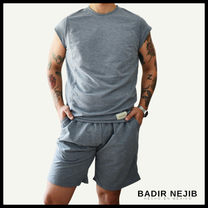 Short Regular fit Gray